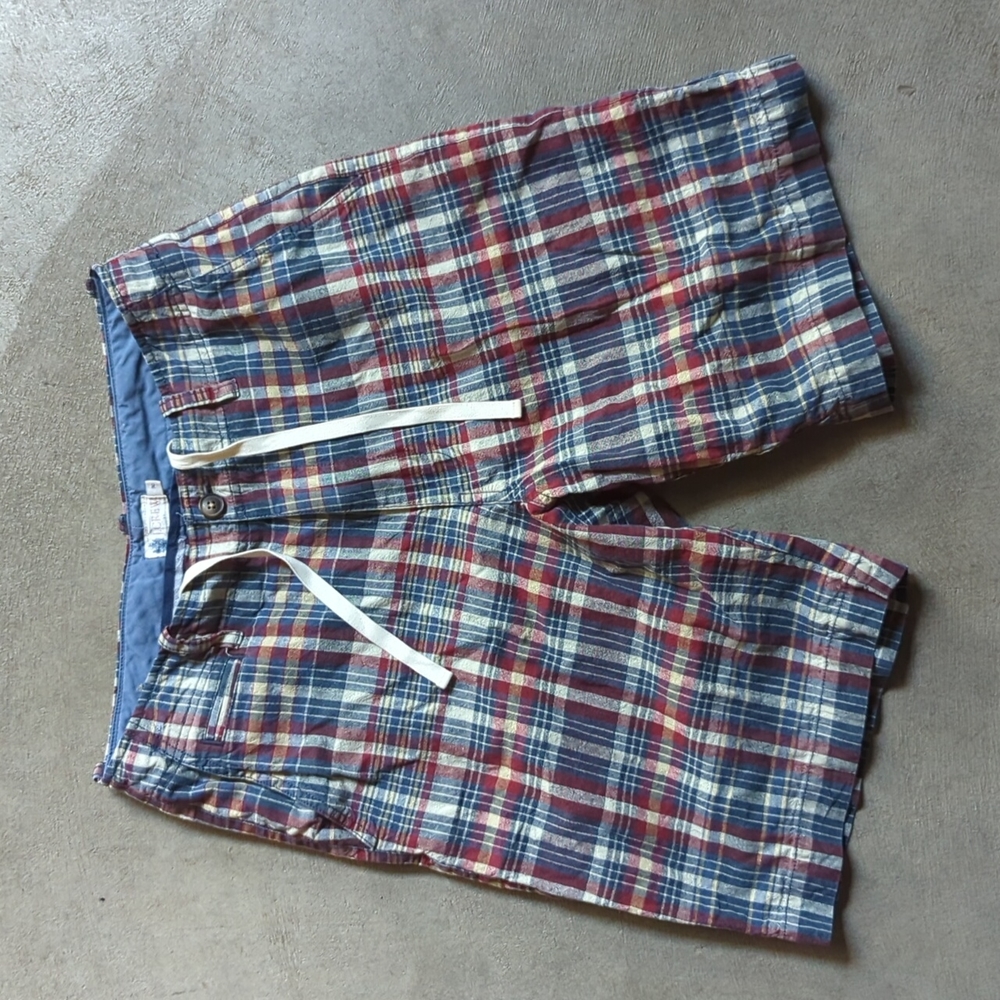J Crew Classic Plaid Shorts Size 30 Perfect Condition
